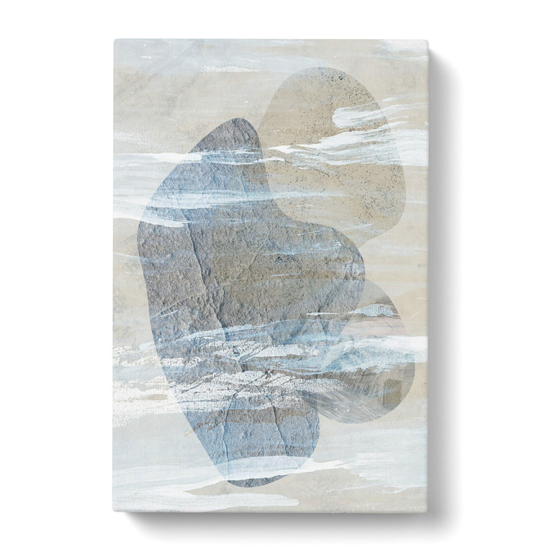 Stone Composition - Wrapped Canvas, 60cm H x 40cm W x 3cm D