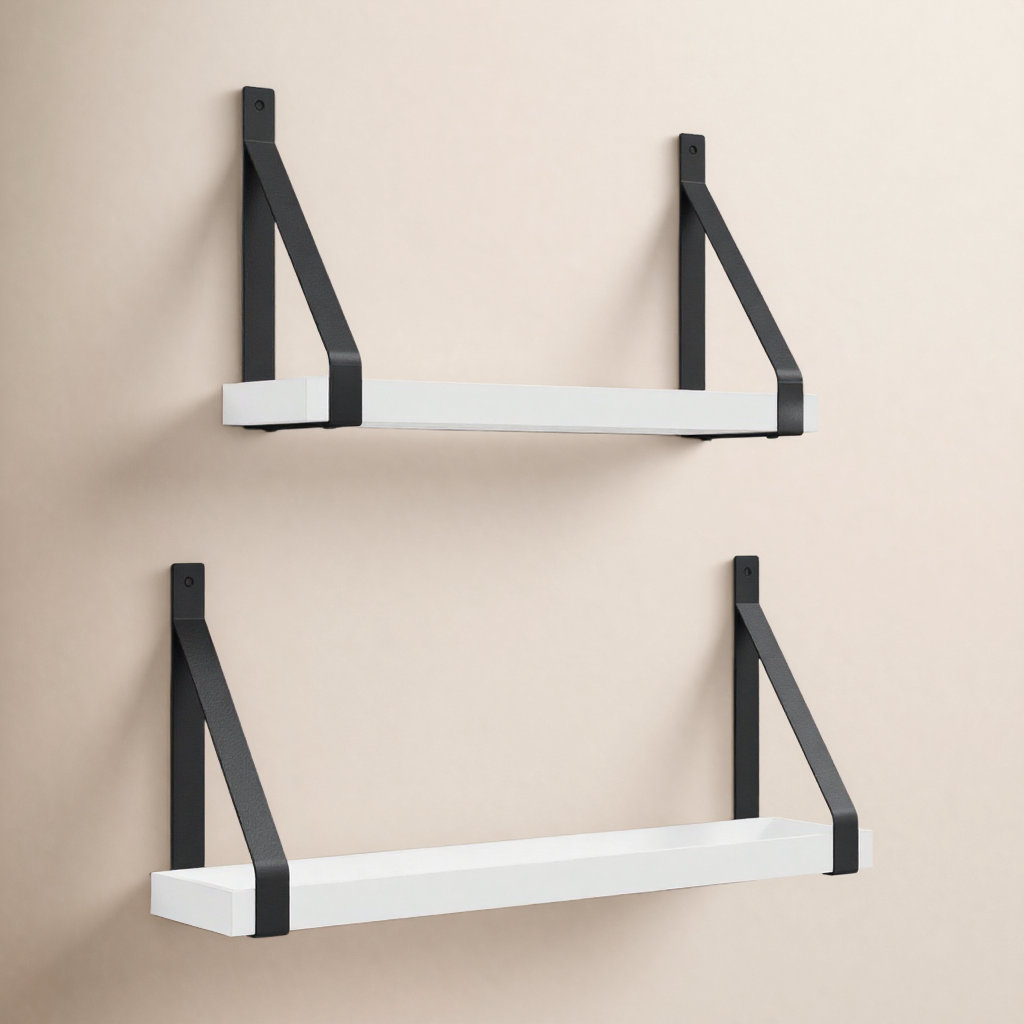 Glenbrook 24" Accent Shelf, White