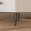 Table de chevet moderne 2 tiroirs 18 ", table de chevet