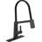 Pivotal Single Handle Exposed Hose Kitchen Faucet-84420490