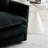 Comfortable And Stylish Chenille Two-Seater Sofa With Ottoman For Relaxing And Entertaining