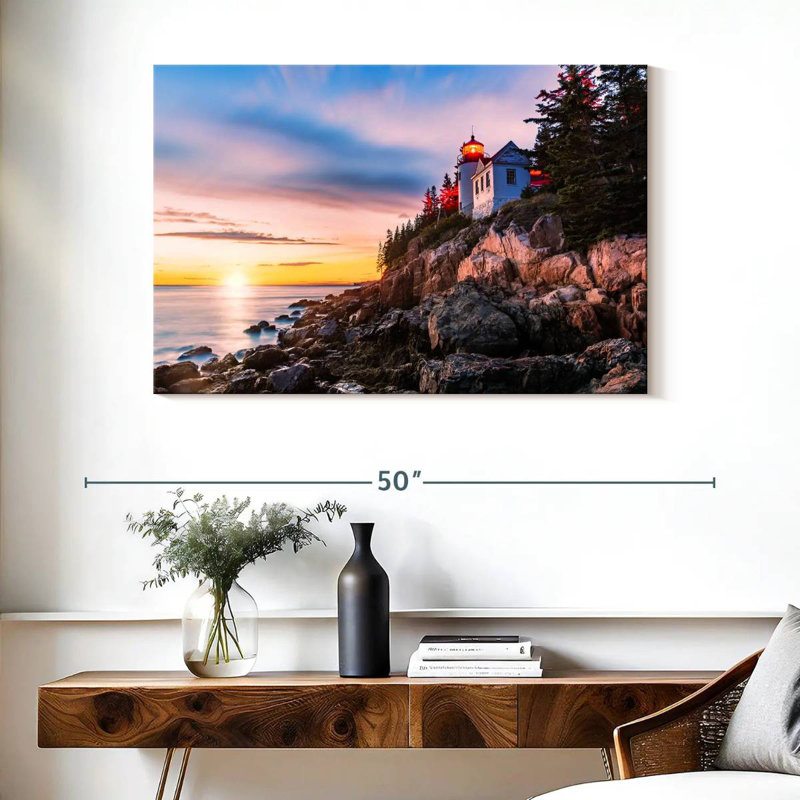Phare du parc national Aletra Acadia, H 26 po x l 39 po