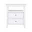 Table de chevet à 2 tiroirs Weston avec rangement spacieux et fabrication durable, parfaite pour les chambres à coucher modernes-1074145569