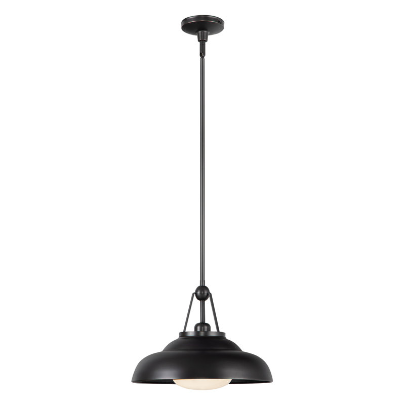 Palmetto 1 - Light Pendant, Urban Bronze, 11.63" H x 14.5" W x 14.5" D
