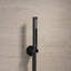 Ensemble de robinet de douche 2 fonctions avec valve thermostatique Angelsey, pomme de douche à pluie de 12 po avec douchette, système de douche noir mat, appareils de douche de salle de bain-119237165