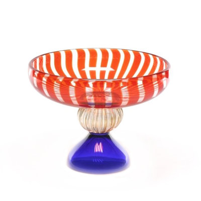Murano Glass Empire Centerpiece Bowl -  Murano Art Collection, 54-4433