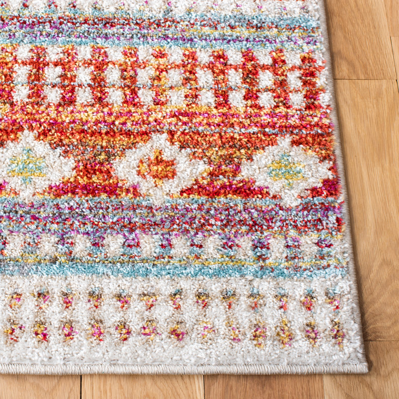 Tanksley Ikat Hand Woven Area Rug, Rectangle 91 x 152 cm