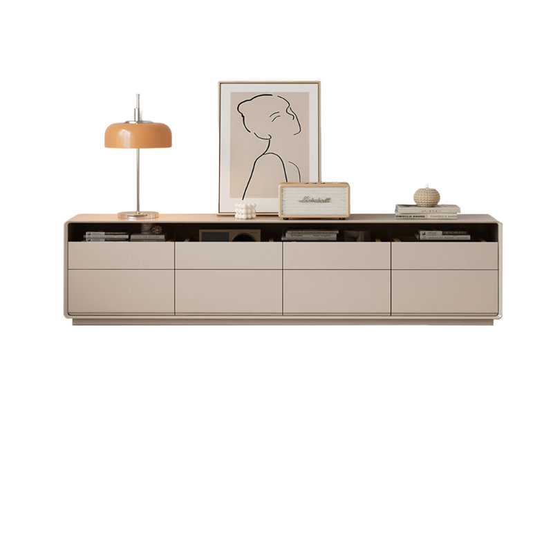 Meuble télé Modern, 94.48", Gris