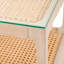 Glass End Table-1562198097