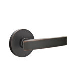 Geneva Flat Passage (Hall & Closet) Door Lever with Round Rosette