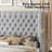 Deep Tufted Headboard Upholstered Wingback Bed-1104464854-1104464875