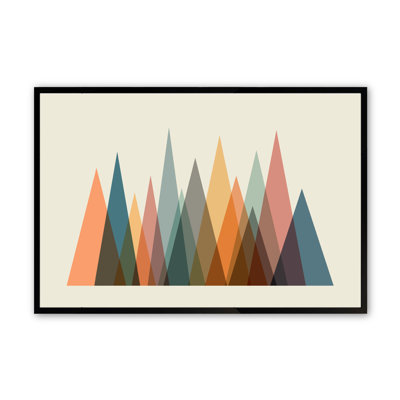 Demarian Mountains In Abstract par Becky Quartermaine