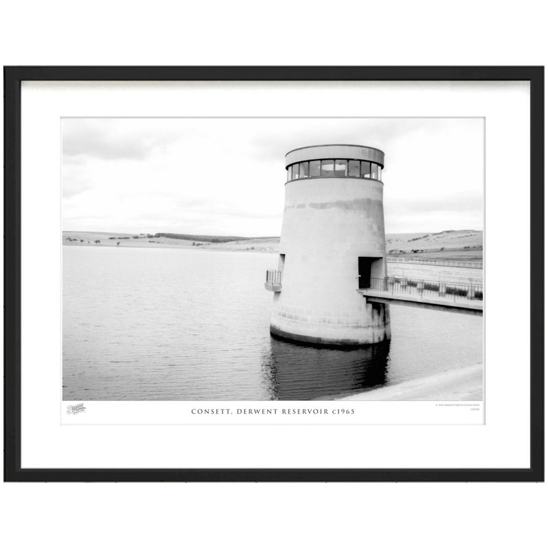 Consett, Derwent Reservoir C1965 by Francis Frith - Single Picture Frame Print, 40cm H x 50cm W x 2.3cm D