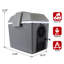 Glacière / refroidisseur électrique Koolatron 12V 9L (9,8 pte), sangle réglable, gris