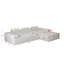 Canapé modulaire rembourré 2 pièces Clairah-989594915-989594942