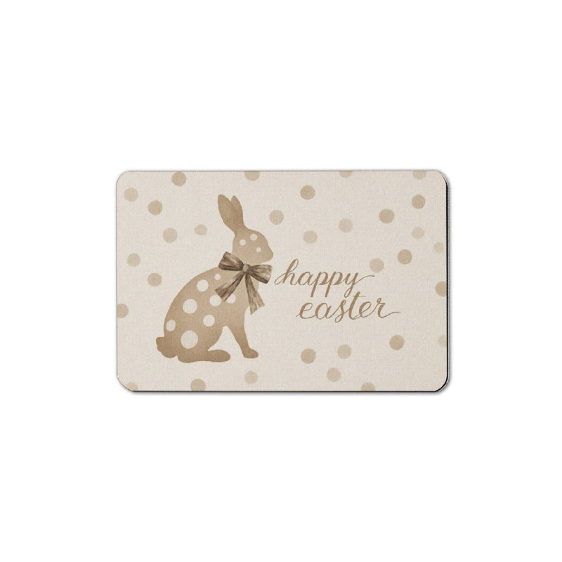Tapis de bain à pois 36 x 24 po