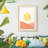 Simple Boho Sun I -Framed Print-278041856-278041886