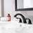 Widespread 2-handle Bathroom Faucet with Drain Assembly-86864338