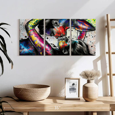 Impression sur toile Urban Couple