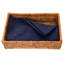 Grande serviette d'invité en rotin Cynda - Porte-serviette rectangulaire-792176429-690573419