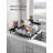 Large Dish Drying Rack, Expandable Dish Racks For Kitchen Counter, Space Saving 304 Stainless Steel Kitchen Dish Drying Rack, Extra Large Dish Drainer With Multifunctional Flip Up Pegs, Black