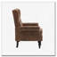 Fauteuil à cadre en bois pour le salon, la chambre à coucher