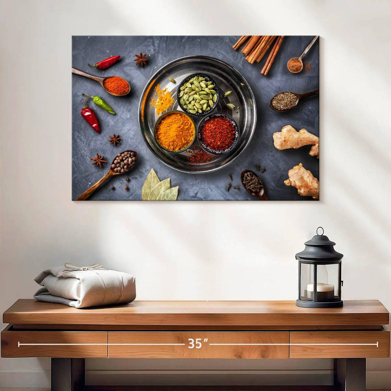 Yarlin Variant Of Spices, 8" H x 12" W