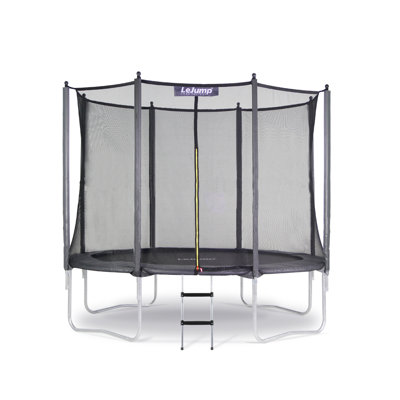 Trampoline de jardin rond de 9,75 pi avec enceinte sécuritaire LeJump