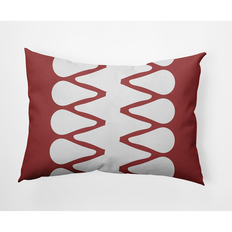  Housse et insert de coussin lombaire intérieur / extérieur à fermeture éclair, Orange