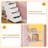 Twin Over Full Bunk Bed With Desk, Charging Station, Led Lights, Storage Drawers And Shelves, White-1605906749-1594168536