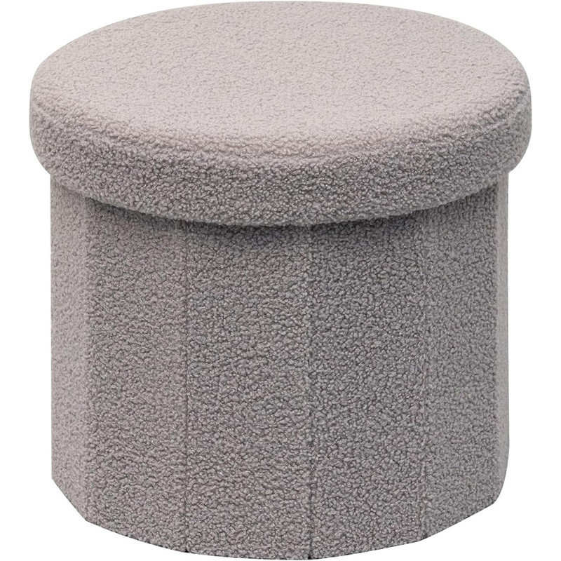 Ebern Designs Round Ottomans with Storage Foot Stool Footrest for Lving Room - Wayfair Canada