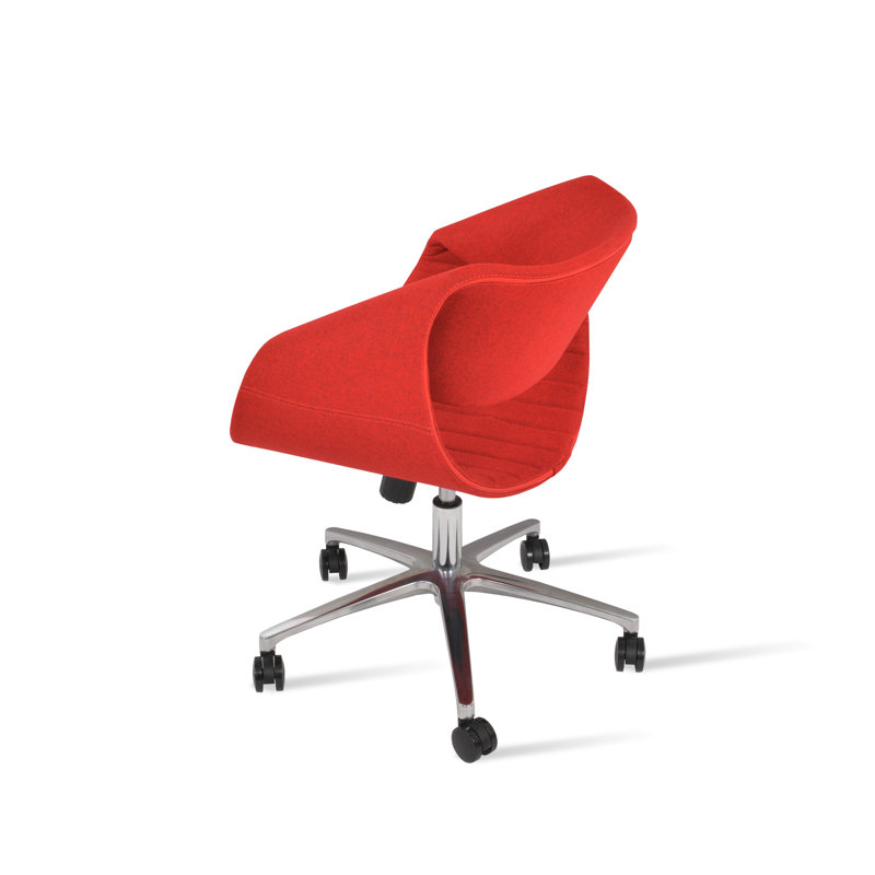 Chaise de bureau Seminyak, Rouge