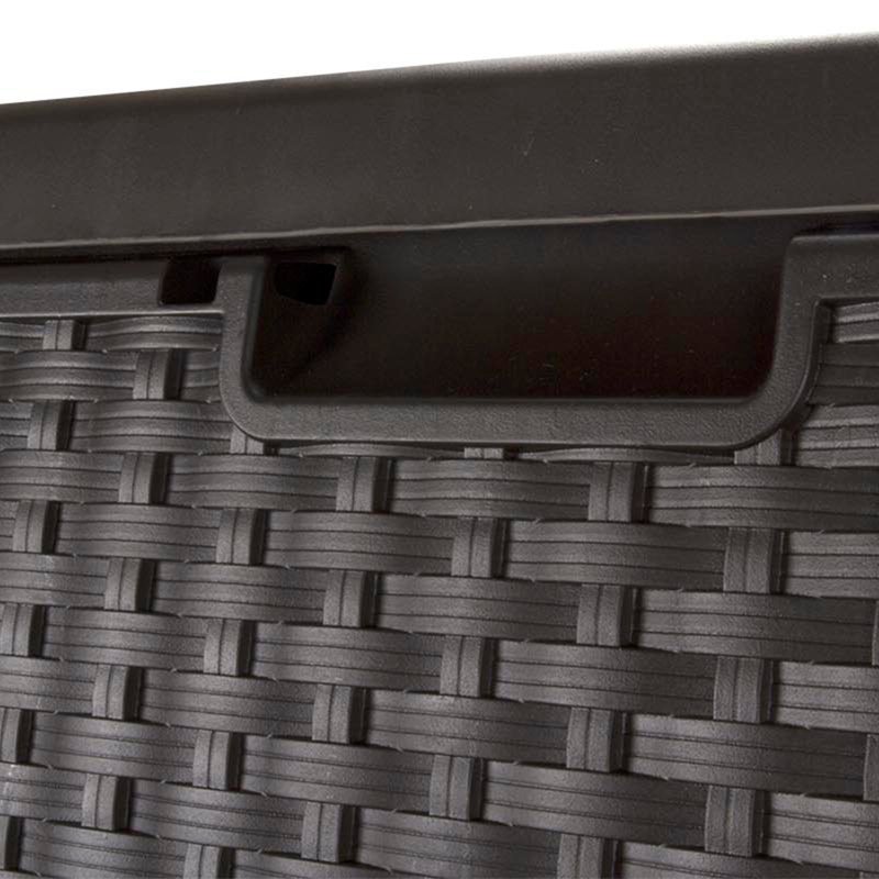 Suncast 25.5'' W 99 Gallons Water Resistant Resin Deck Box in Brown