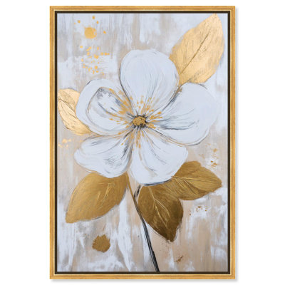 Art Remedy Elegant Flower Art Canvas, Luxe Flower III