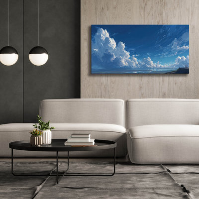 «Summit Together» par Ann Klee, art mural sur toile, 60 po x 30 po