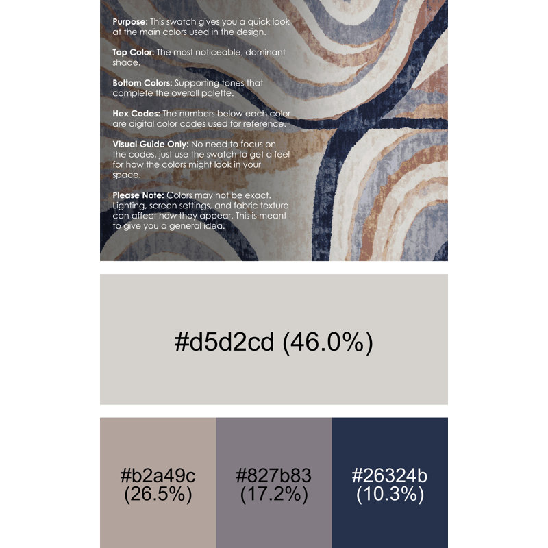 Machine Washable Beige Area Rug, Rectangle 2' x 3'