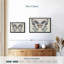 Reproduction sur toile «Butterfly's Kiss I»-101456896