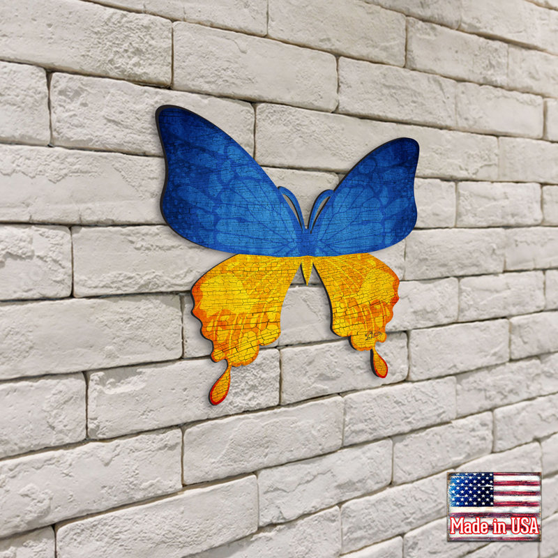 Décoration murale papillons d'Ukraine