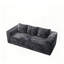Canapé Cloud dans une boîte, canapé désossé, canapé en velours côtelé à assise profonde confortable, comprimé, sans assemblage, mousse à mémoire de forme, petits lits modernes pour petits espaces, appartement