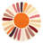 Cute Machine Washable Rugs Sunburst Area Rug Modern Non-Slip Rugs for Bedrooms Colorful Soft Carpet for Kids Dorm Nursery Reading Corner-270194890