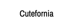 Logo Cutefornia