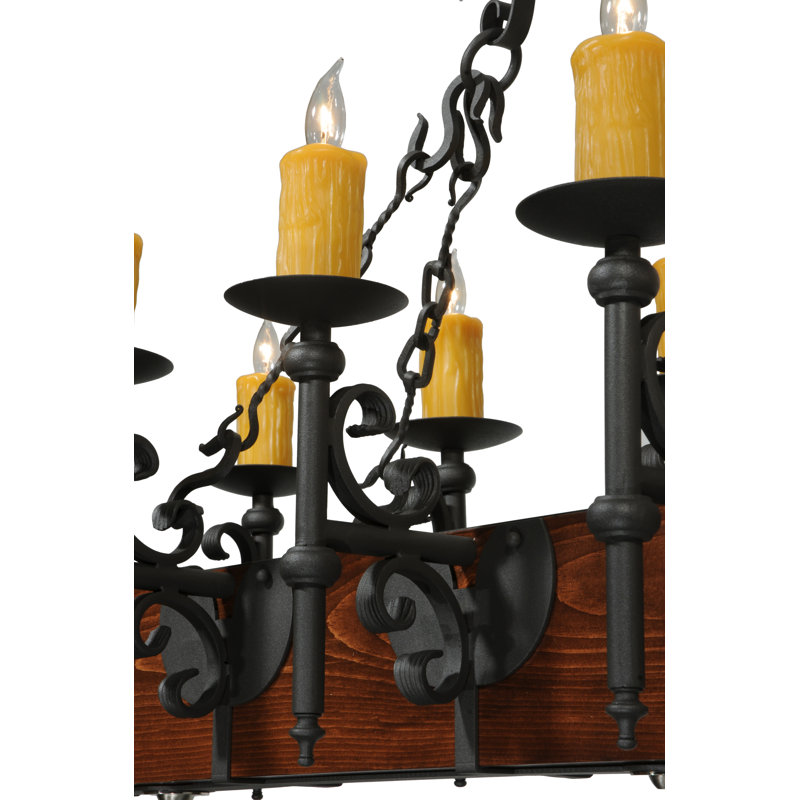 Rustic Lodge 15 - Light Chandelier