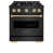 Black Stainless Steel/Champagne Bronze