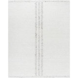 Peru Wool Ikat Area Rug in Ivory