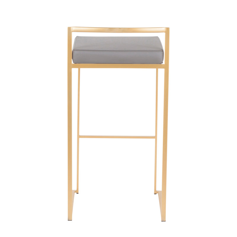 Tabouret de bar contemporain, Gris
