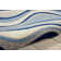 Sneha Abstract Ivory/Blue Area Rug