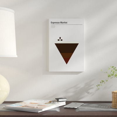 « expresso martini », impression sur toile