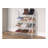 4-Tier 12-Pair Freestanding Shoe Rack-118445082