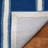 Gonde Hand Tufted Wool/Viscose Striped Rug in Navy-21411732