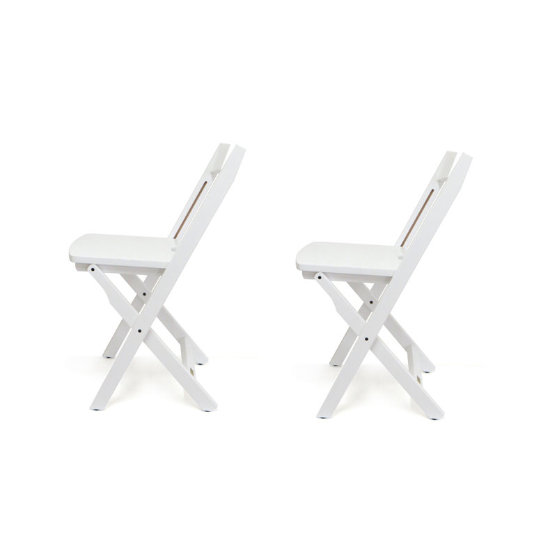 Millwright Folding Chair, White